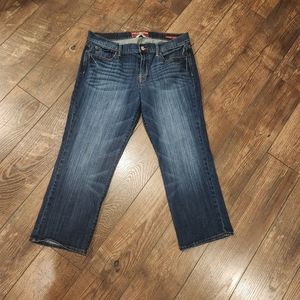Lucky Brand sweeten crop jeans size 14